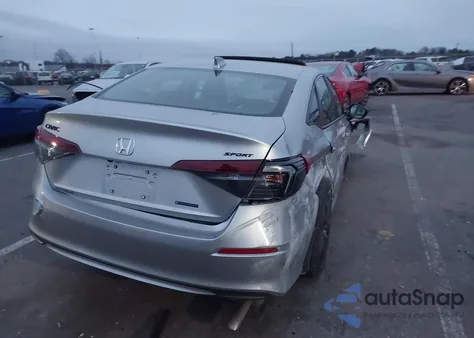 2026 Honda Civic Hybrid Sport/Sport Touring from USA, damaged, VIN 2HGFE4F83TH310080